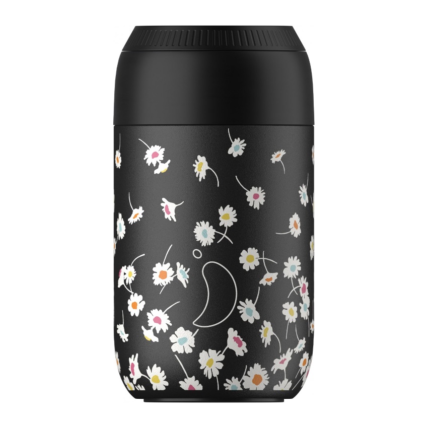 Chilly's X Liberty Series 2 Reusable Coffee Cup 340ml (Jive Abyss | Black) Chilly's X Liberty Series 2 Reusable Coffee Cup 340ml (Jive Abyss | Black)