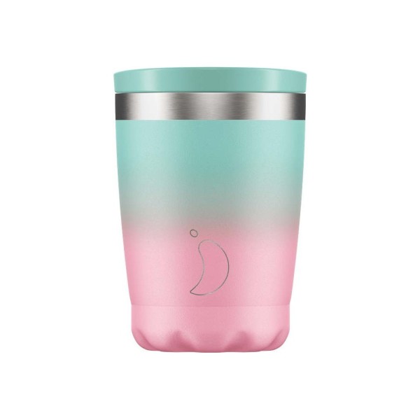 Chilly's Reusable Coffee Cup 340ml (Gradient Edition | Pastel)