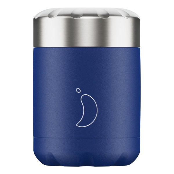 Chilly's Food Pot 300ml Matte Blue (Ανοξείδωτος Θερμός Φαγητού)