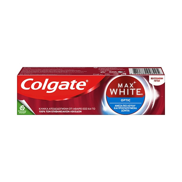 Colgate Toothpaste Max White Optic 75ml (Οδοντόκρεμα Λεύκανσης)