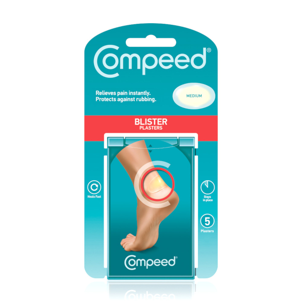 Compeed Επιθέματα για Φουσκάλες 5pcs (4.2 X 6.8cm | Μεσαία επιθέματα)