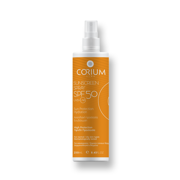 Corium Line Sunscreen Spray SPF50 UVB+UVA 250ml Corium Line Sunscreen Spray SPF50 UVB+UVA 250ml