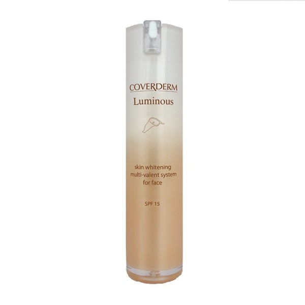 Coverderm Luminous Skin Whitening Multi-Valent System for Face Spf15 30ml (Κρέμα Προσώπου Ημέρας με Spf15 για Ενυδάτωση, Πανάδες & Λεύκανση)