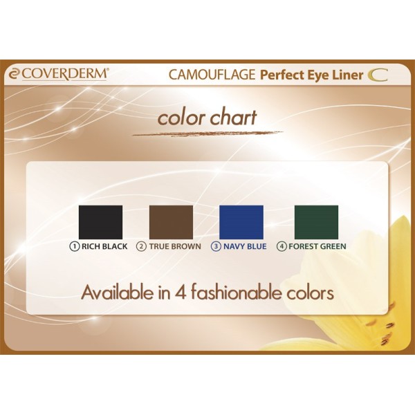 Coverderm Camouflage Perfect Eyeliner No.2 True Brown 1.5g (Μολύβι Ματιών)