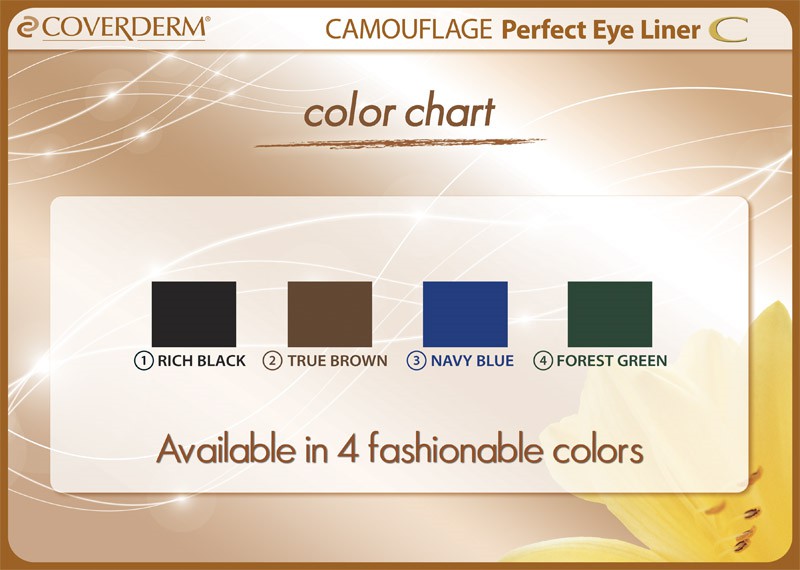 Coverderm Camouflage Perfect Eyeliner No.3 Navy Blue 1.5g (Μολύβι Ματιών)