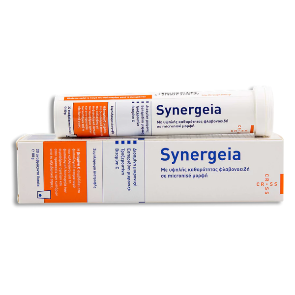 Cross Pharmaceuticals Synergeia 20 effervescent tablets