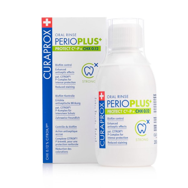 Curaprox Perioplus+ Protect 0,12% CHX 200ml