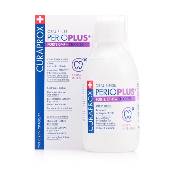 Curaprox Perioplus+ Forte 0,20% CHX 200ml