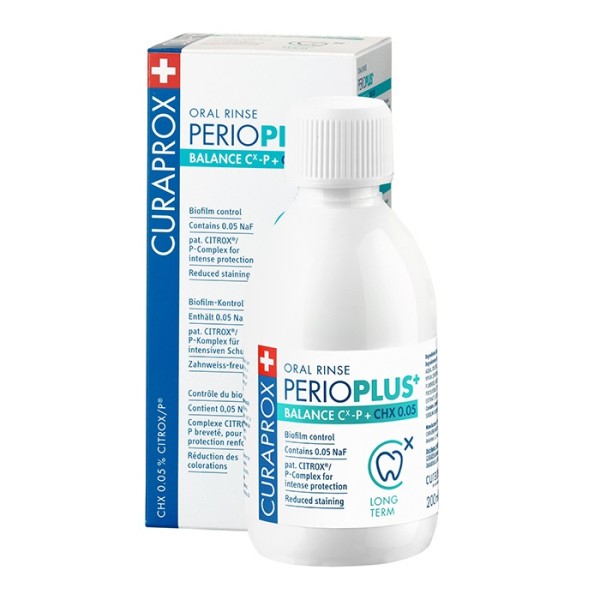 Curaprox Perioplus+ Balance 0,05% CHX 200ml