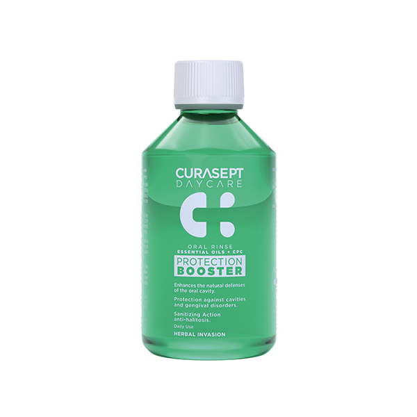 Curasept Daycare Protection Booster Mouthwash Herbal Invation 500ml (Στοματικό Διάλυμα με Αιθέρια Έλαια + CPC)