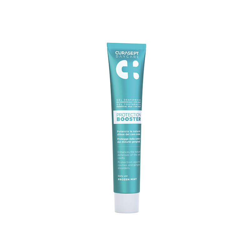 Curasept Daycare Protection Booster Toothpaste Frozen Mint 75ml (Οδοντόκρεμα Τζελ με Αιθέρια Έλαια + CPC) Curasept Daycare Protection Booster Toothpaste Frozen Mint 75ml (Οδοντόκρεμα Τζελ με Αιθέρια Έλαια + CPC)