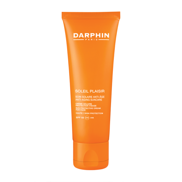 Darphin Soleil Plaisir SPF 50 Αντηλιακή Κρέμα Προσώπου, 50 ml (προστατεύει την επιδερμίδα από τις Ακτίνες UVA/UVB, τη Φωτογήρανση & τις Δυσχρωμίες που προκαλούνται από την Έκθεση στον Ήλιο)