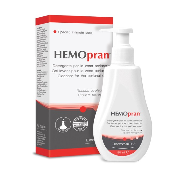 Dermoxen Hemopran Cleanser (Anal & Perianal Cleanser) 125ml (Καθαριστικό για την Περιοχή Γύρω από τον Πρωκτό)