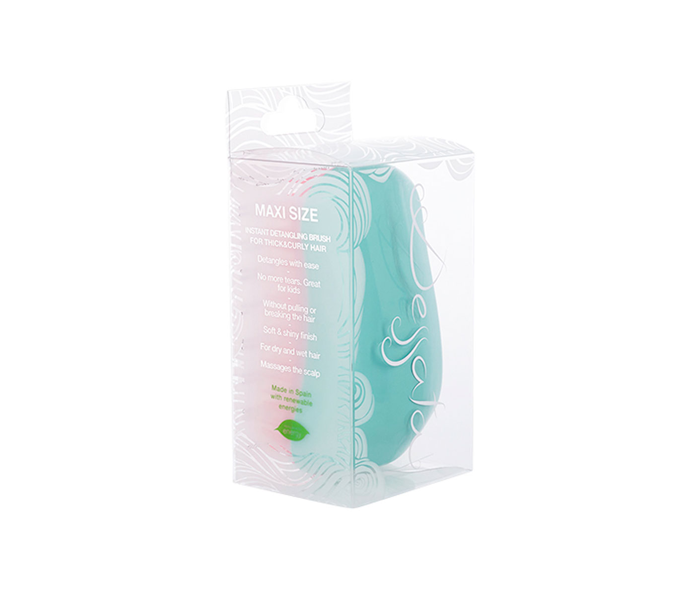 Dessata Original Size Detangling Brush Pink Green Maxi 1pc (Βούρτσα Μαλλιών) Dessata Original Size Detangling Brush Pink Green Maxi 1pc (Βούρτσα Μαλλιών)