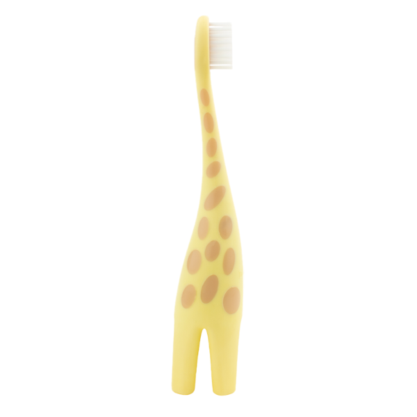 Dr Brown's Infant-to-Toddler Toothbrush Giraffe 0-3y 1pc (Βρεφική/Παιδική Οδοντόβουρτσα Καμηλοπάρδαλη)