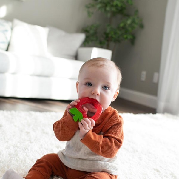 Dr Brown's <<Teethers>> AquaCool Water-Filled Teether 3m+ Apple 1pc (Δροσιστικός Κρίκος Οδοντοφυΐας)