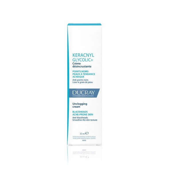 Ducray Keracnyl Glycolic+ Cream 30ml