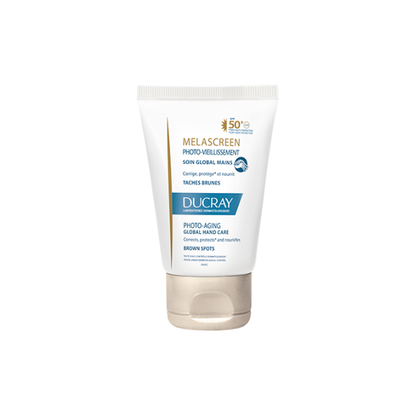 Ducray Melascreen Photo-Aging Global Hand Care SPF50+ 50ml (Κρέμα χεριών κατά των καφέ κηλίδων)