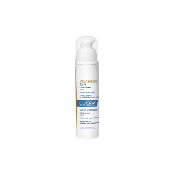 Ducray Melascreen Eclat Skin-Lightening Light Cream SPF15 40ml (Κρέμα λεύκανσης SPF15 με λεπτόρρευστη υφή)