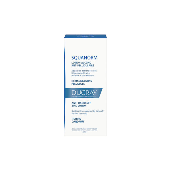 Ducray Squanorm Anti Dandruff Zinc Lotion 200ml (Αντιπιτυριδική λοσιόν με ψευδάργυρο)