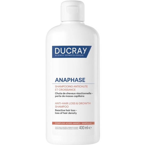 Ducray Anaphase+ Shampoo 400ml (Σαμπουάν ανάπτυξης των Μαλλιών & κατά της Αντιδραστικής ριχόπτωσης) Ducray Anaphase+ Shampoo 400ml (Σαμπουάν ανάπτυξης των Μαλλιών & κατά της Αντιδραστικής ριχόπτωσης)