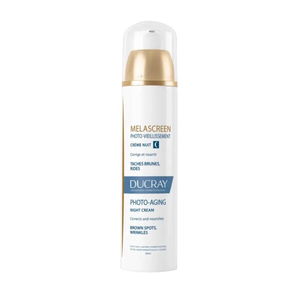 Ducray Melascreen Photo-Aging Night Cream Brown Spots, Wrinkles 50ml (Κρέμα Νύχτας κατά των Καφέ Κηλίδων και των Ρυτίδων) Ducray Melascreen Photo-Aging Night Cream Brown Spots, Wrinkles 50ml (Κρέμα Νύχτας κατά των Καφέ Κηλίδων και των Ρυτίδων)