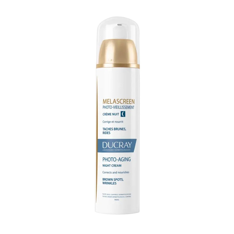 Ducray Melascreen Photo-Aging Night Cream Brown Spots, Wrinkles 50ml (Κρέμα Νύχτας κατά των Καφέ Κηλίδων και των Ρυτίδων) Ducray Melascreen Photo-Aging Night Cream Brown Spots, Wrinkles 50ml (Κρέμα Νύχτας κατά των Καφέ Κηλίδων και των Ρυτίδων)