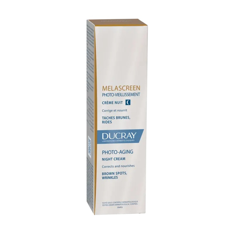 Ducray Melascreen Photo-Aging Night Cream Brown Spots, Wrinkles 50ml (Κρέμα Νύχτας κατά των Καφέ Κηλίδων και των Ρυτίδων) Ducray Melascreen Photo-Aging Night Cream Brown Spots, Wrinkles 50ml (Κρέμα Νύχτας κατά των Καφέ Κηλίδων και των Ρυτίδων)