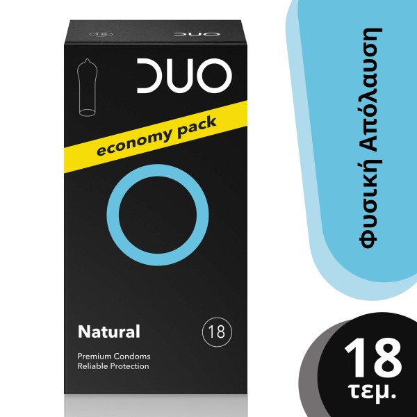 Duo Condoms Natural Economy Pack 18pcs