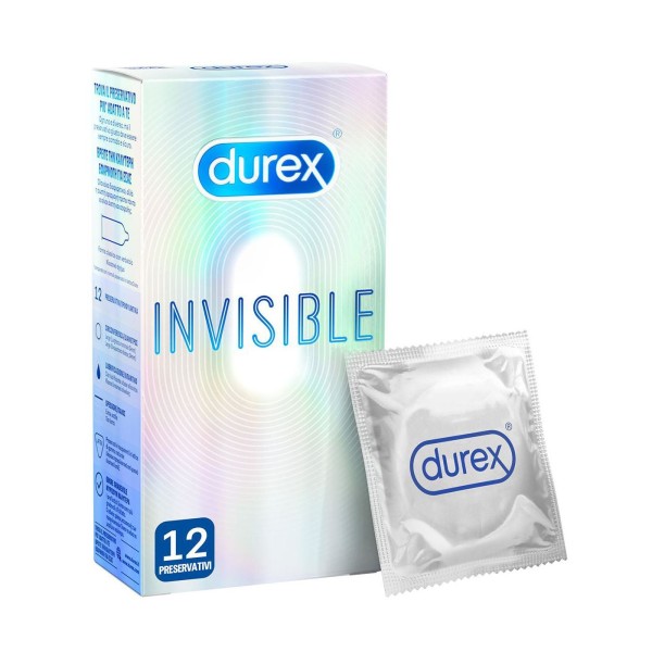 Durex Condoms Invisible Extra Thin Extra Sensitive 12pcs