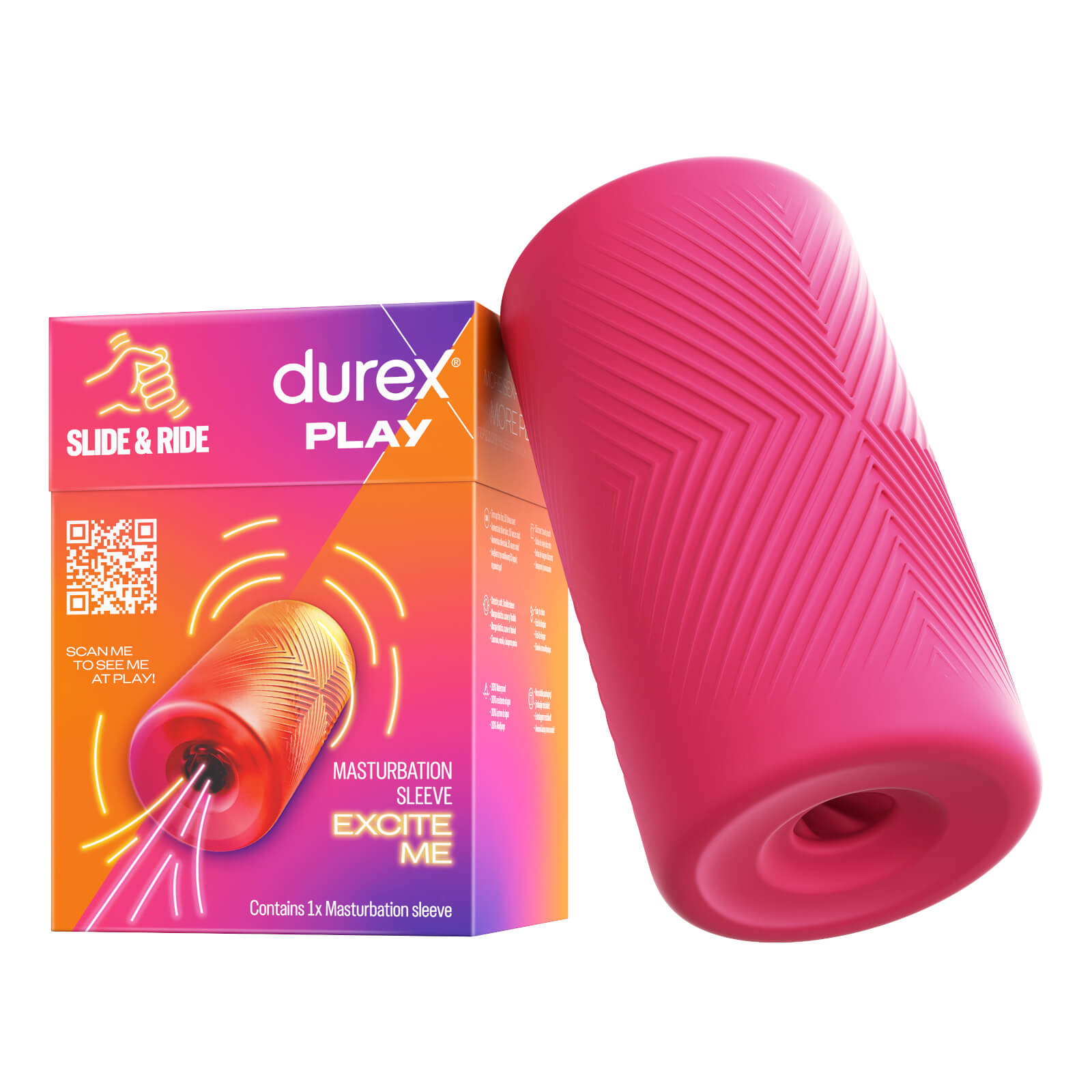 Durex Play Masturbation Sleeve 1pc (Μανίκι Αυνανισμού) Durex Play Masturbation Sleeve 1pc (Μανίκι Αυνανισμού)