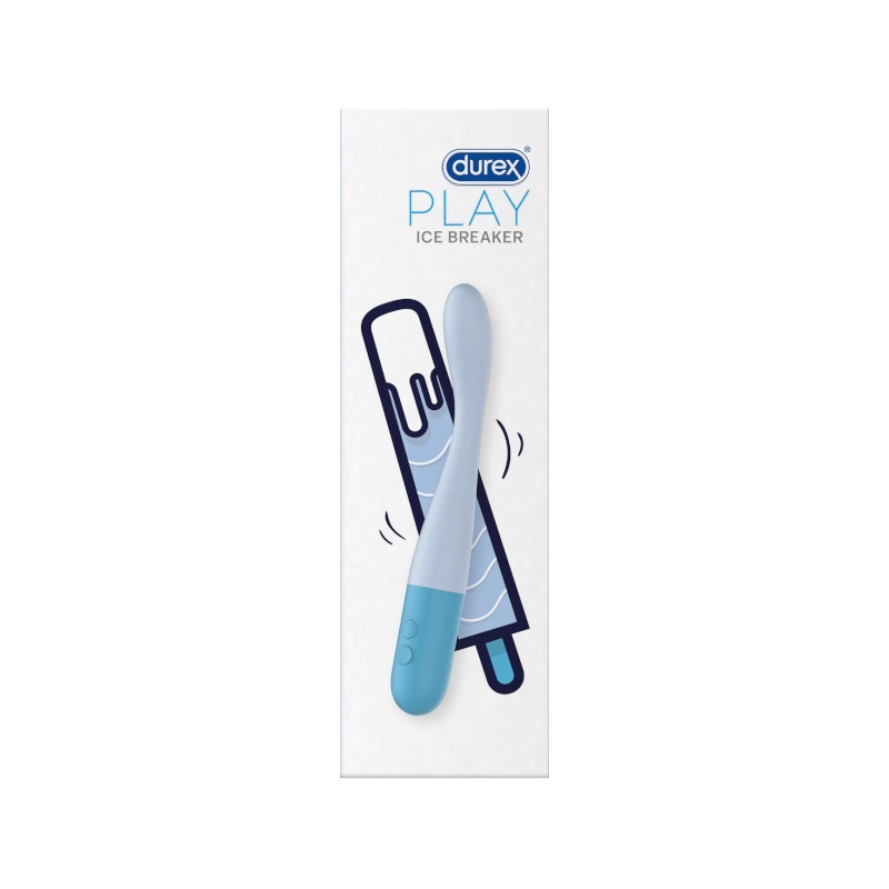 Durex Play Ice Breaker Vibrator 1pc 18,3cm (Δονητής Λεπτός) Durex Play Ice Breaker Vibrator 1pc 18,3cm (Δονητής Λεπτός)