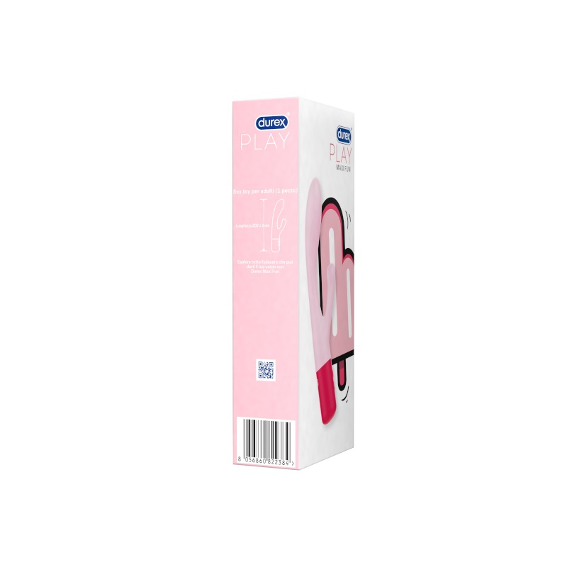 Durex Play Maxi Fun Vibrator 1pc 20.2cm (Δονητής) Durex Play Maxi Fun Vibrator 1pc 20.2cm (Δονητής)