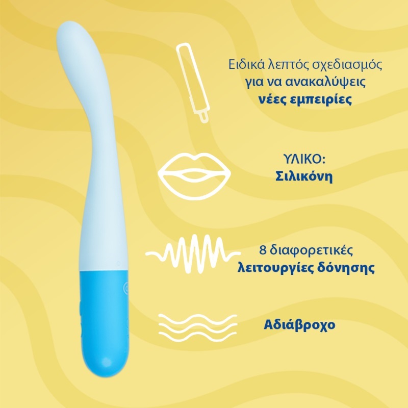 Durex Play Ice Breaker Vibrator 1pc 18,3cm (Δονητής Λεπτός) Durex Play Ice Breaker Vibrator 1pc 18,3cm (Δονητής Λεπτός)
