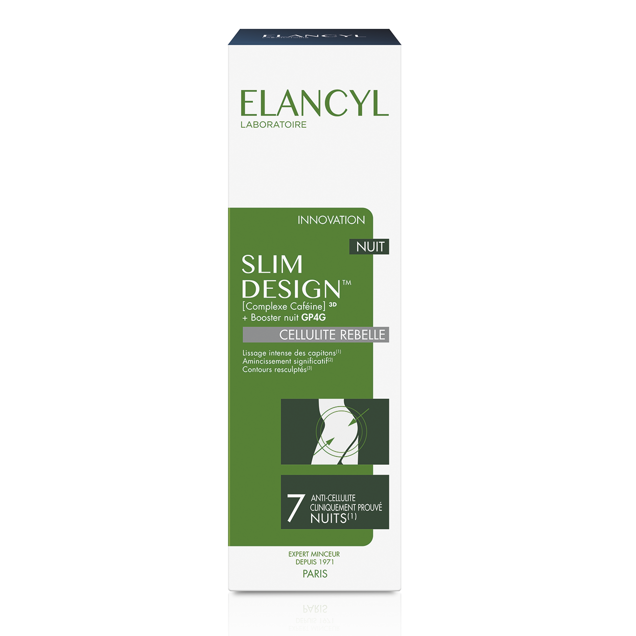 Elancyl Paris Slim Design Cellulite Rebelle Night 200ml -25% (Κρέμα νυχτός για αδυνάτισμα και επίμονη κυτταρίτιδα) Elancyl Paris Slim Design Cellulite Rebelle Night 200ml -25% (Κρέμα νυχτός για αδυνάτισμα και επίμονη κυτταρίτιδα)