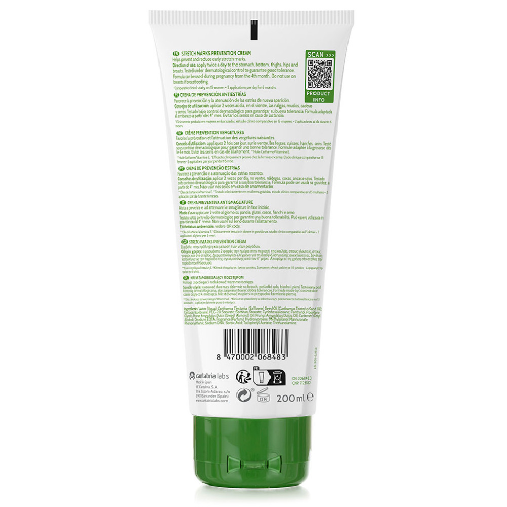 Elancyl Stretch Marks Prevention Cream 200ml (Κρέμα για την πρόληψη των ραγάδων) Elancyl Stretch Marks Prevention Cream 200ml (Κρέμα για την πρόληψη των ραγάδων)
