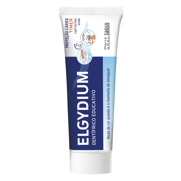 Pierre Fabre Oral Care Elgydium Baby Toothpaste Timer 3y+ 50ml (Εκπαιδευτική οδοντόκρεμα για παιδιά από 3+ετών)