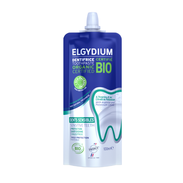 Pierre Fabre Oral Care Elgydium Eco Bio Sensitive Toothpaste 100ml (Οδοντόπαστα για Άτομα με Ευαίσθητα Δόντια)