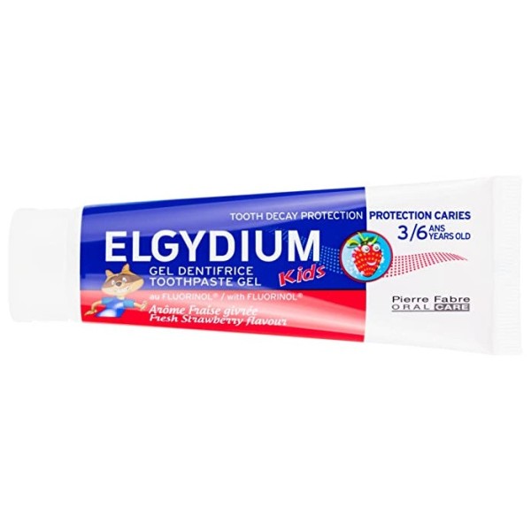 Pierre Fabre Oral Care Elgydium Kids Red Berries Toothpaste 1000ppm 3-6y 50ml (Οδοντόκρεμα για παιδιά ηλικίας 3 έως 6 ετών)