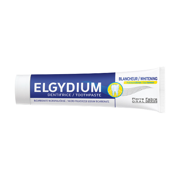 Pierre Fabre Oral Care Elgydium Toothpaste Whitening Cool Lemon 75ml (Οδοντόπαστα για πιο Λευκά Δόντια)