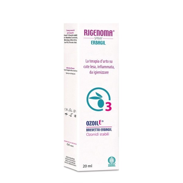 Erbagil Rigenoma Spray 20ml (Σπρέι για την Αντιμετώπιση Δερματικών Παθήσεων)