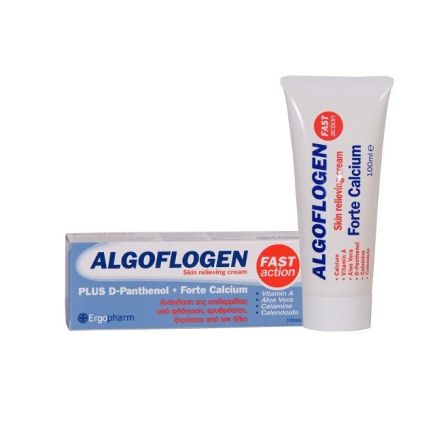 ErgoPharm Algoflogen Skin Relieving Cream 100ml (Κρέμα για τους Ερεθισμούς της Επιδερμίδας)