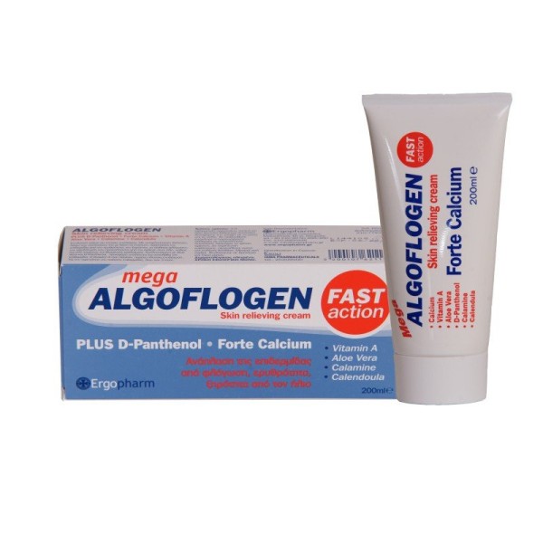 ErgoPharm Algoflogen Skin Relieving Cream 200ml (Κρέμα για τους Ερεθισμούς της Επιδερμίδας)