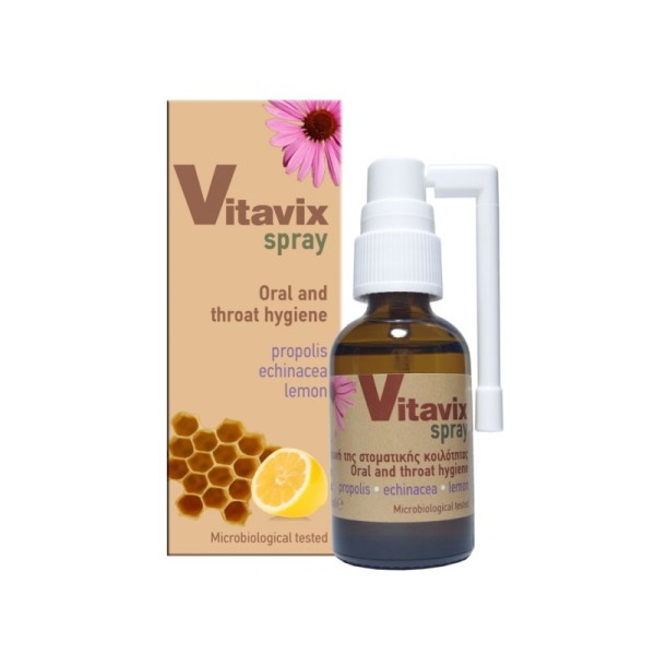 Ergopharm Vitavix Spray (πρόπολη,echinacea,λεμόνι) 30ml