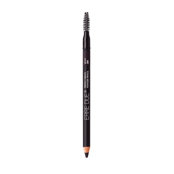 Erre Due Perfect Brow Powder Pencil (204 Ebony) 1,19gr (Μολύβι φρυδιών)