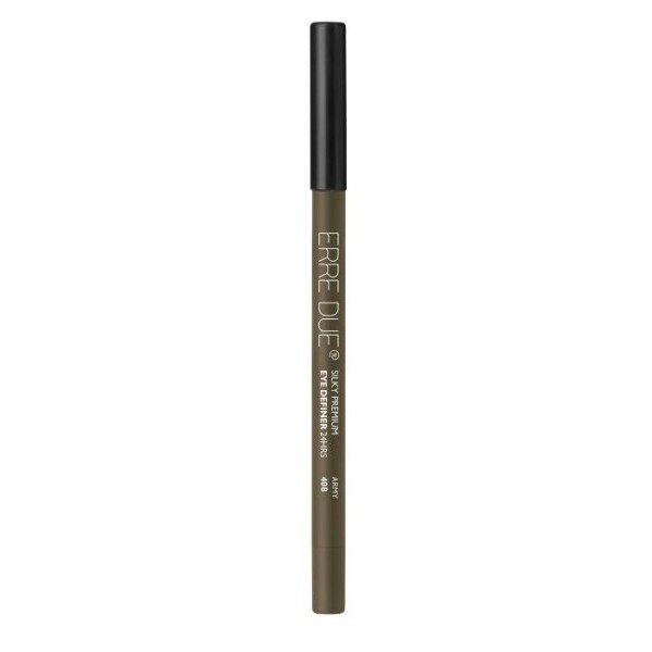 Erre Due Silky Premium Eye Definer 24HRS (408 Army) 1,2gr (Μαλακό Μολύβι Ματιών)