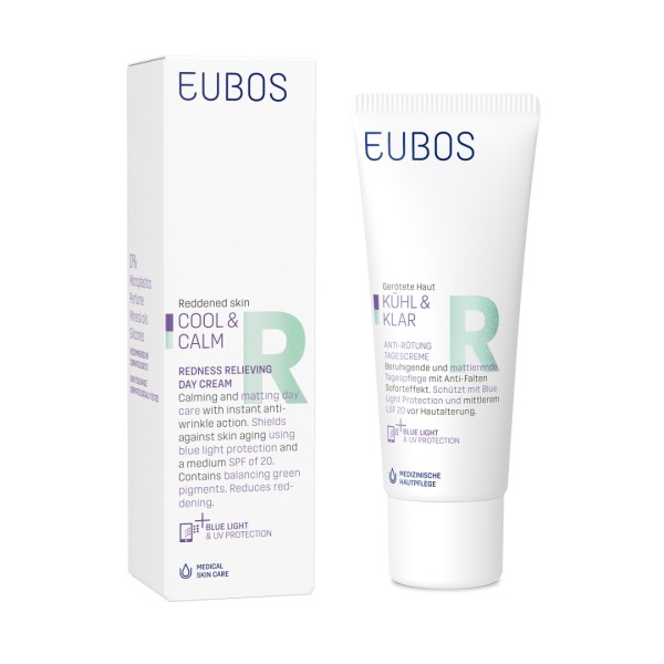 Eubos Cool & Calm Redness Relieving Day Cream 40ml (Καταπραϋντική Κρέμα Ημέρας για την Ερυθρότητα) Eubos Cool & Calm Redness Relieving Day Cream 40ml (Καταπραϋντική Κρέμα Ημέρας για την Ερυθρότητα)