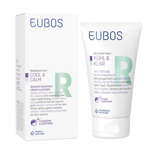 Eubos Cool & Calm Redness Relieving Cream Cleanser 150ml (Καταπραϋντικό Γαλάκτωμα για την Ερυθρότητα) Eubos Cool & Calm Redness Relieving Cream Cleanser 150ml (Καταπραϋντικό Γαλάκτωμα για την Ερυθρότητα)