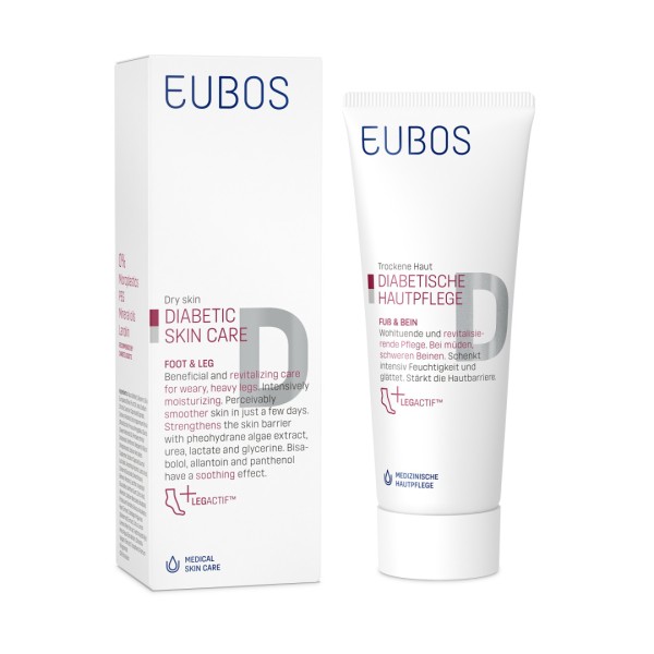 Eubos Diabetic Skin Care Foot & Leg 100ml (Κρέμα Ποδιών για τα Κουρασμένα, Βαριά Πόδια Κατάλληλη για Διαβητικούς) Eubos Diabetic Skin Care Foot & Leg 100ml (Κρέμα Ποδιών για τα Κουρασμένα, Βαριά Πόδια Κατάλληλη για Διαβητικούς)