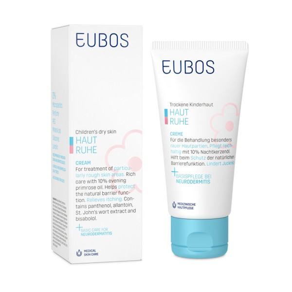 Eubos Dry Skin Children Cream 0m+ 50ml (Ενυδατική Κρέμα Σώματος Κατάλληλη για Ατοπικό Δέρμα Μωρών και Παιδιών)